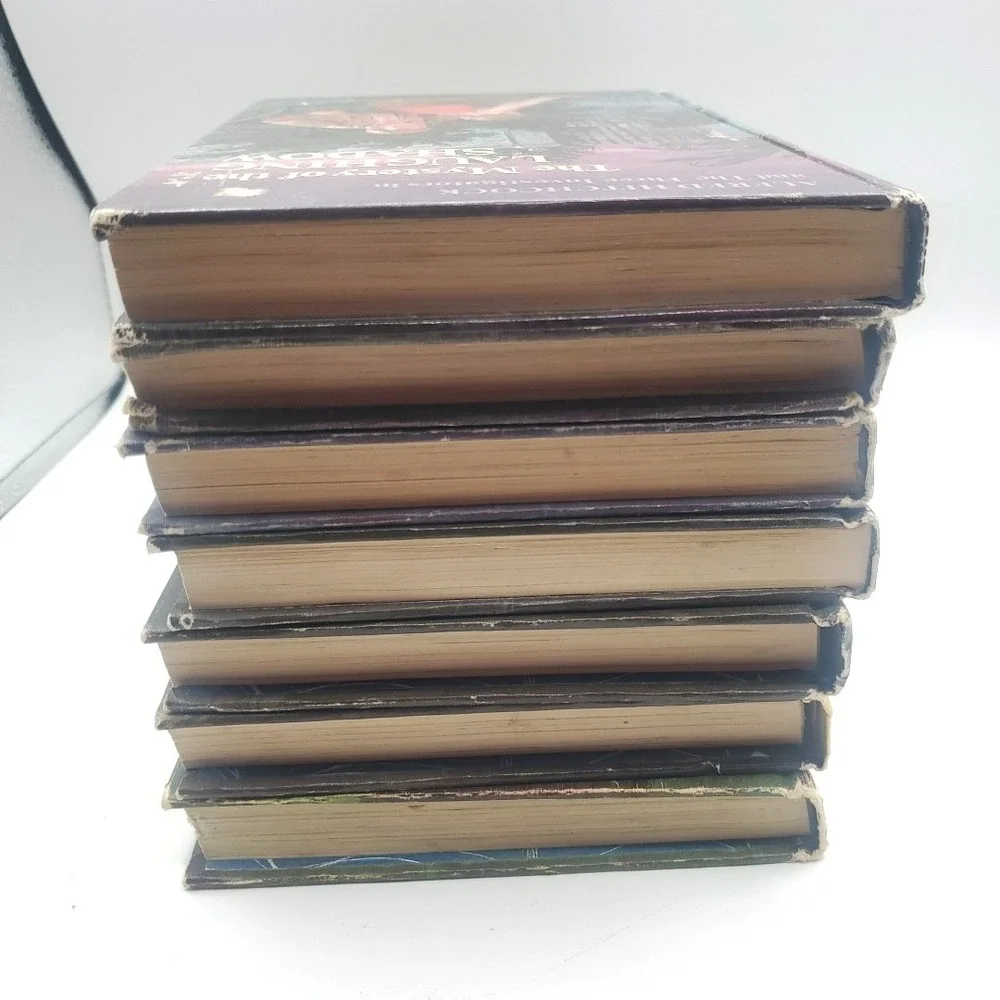 Alfred Hitchcock The Three Investigators Vintage Mystery‎ Hardcover Lot 1-6 & 12